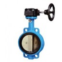 Wafer type Ruber lined Butterfly Valve